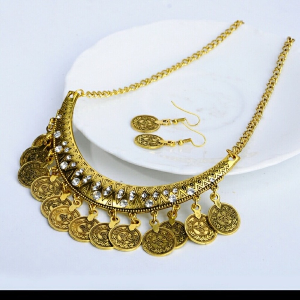 Gold plated necklace